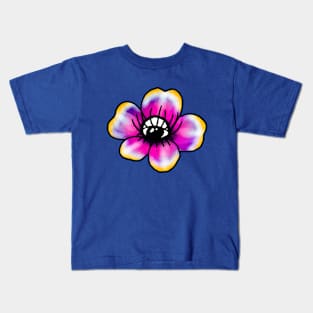 Trippy Flower Kids T-Shirt